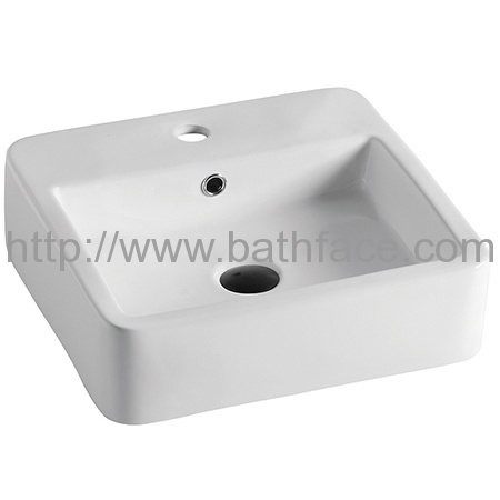 Ceramic Bathroom Top Mounted Art Sink