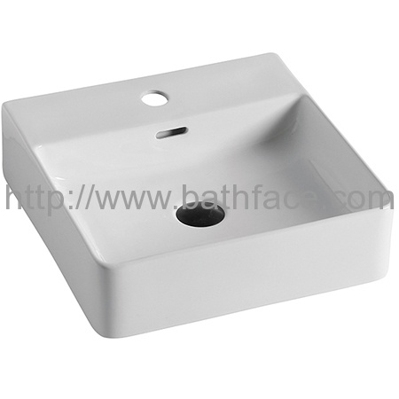 Ceramic Bathroom Top Mounted Wash Basin