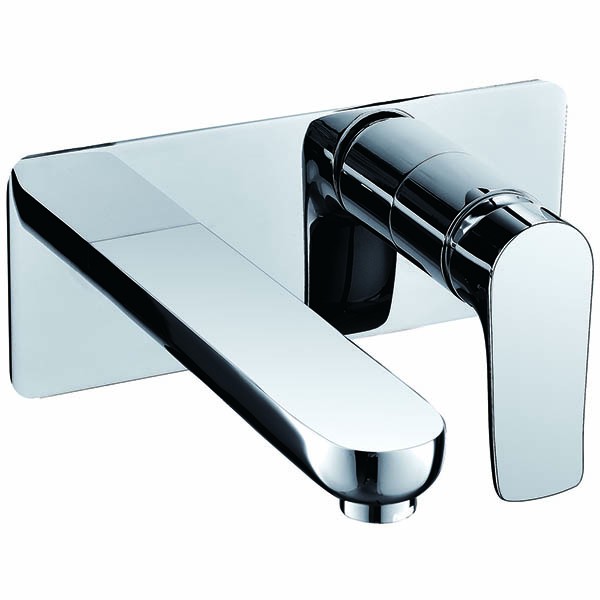 Valve Concealed in Wall Brass Basin Mixer