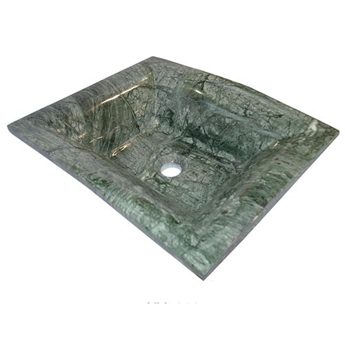 Indian Green Abnormity Stone Bathroom Sink