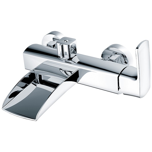 Cascade Spout Brass Bath Mixer