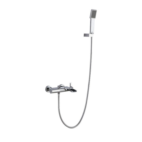 Single Lever Brass Bathroom Cascade Bath Mixer