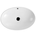 Ceramic Bathroom Top Mount Art Basin