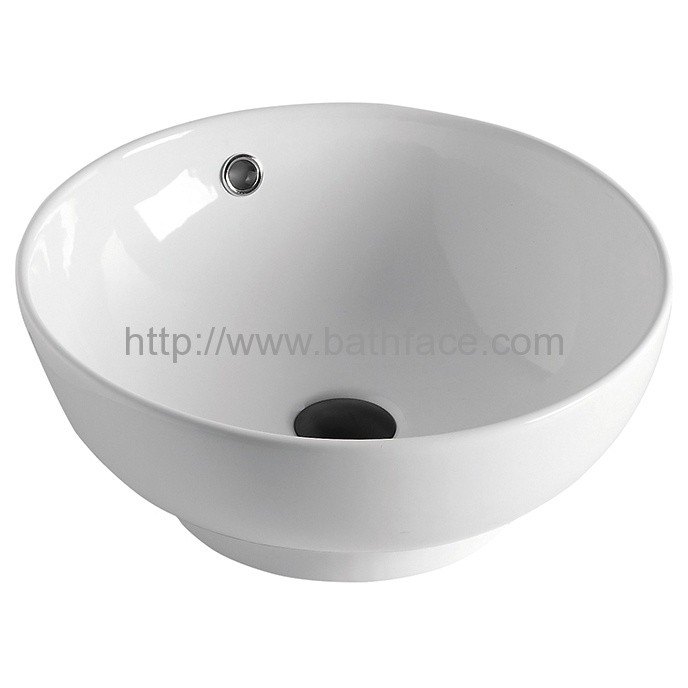 Ceramic Bathroom Top Mount Wash Basin