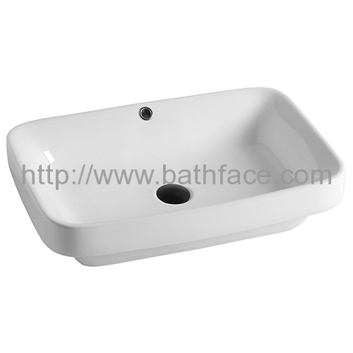 Ceramic Bathroom Counter Top Sink