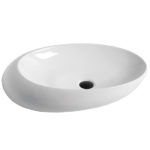 Ceramic Bathroom Counter Top Vessel Sink