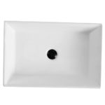 Ceramic Bathroom Countertop Above Mount Sink