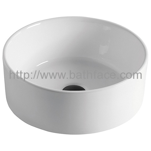 Ceramic Bathroom Top Mount Art Basin Sink