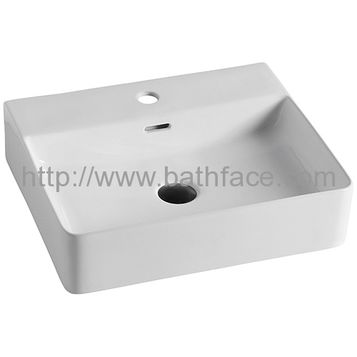 Ceramic Bathroom Top Mounted Vessel