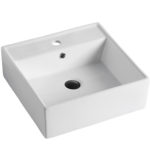 Ceramic Bathroom Counter Mounted Art Basin