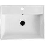 Ceramic Bathroom Counter Mounted Basin Sink