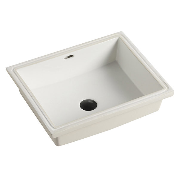 Ceramic Undermount Square Wash Basin