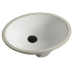 Vitreous China Undermount Bathroom Sink