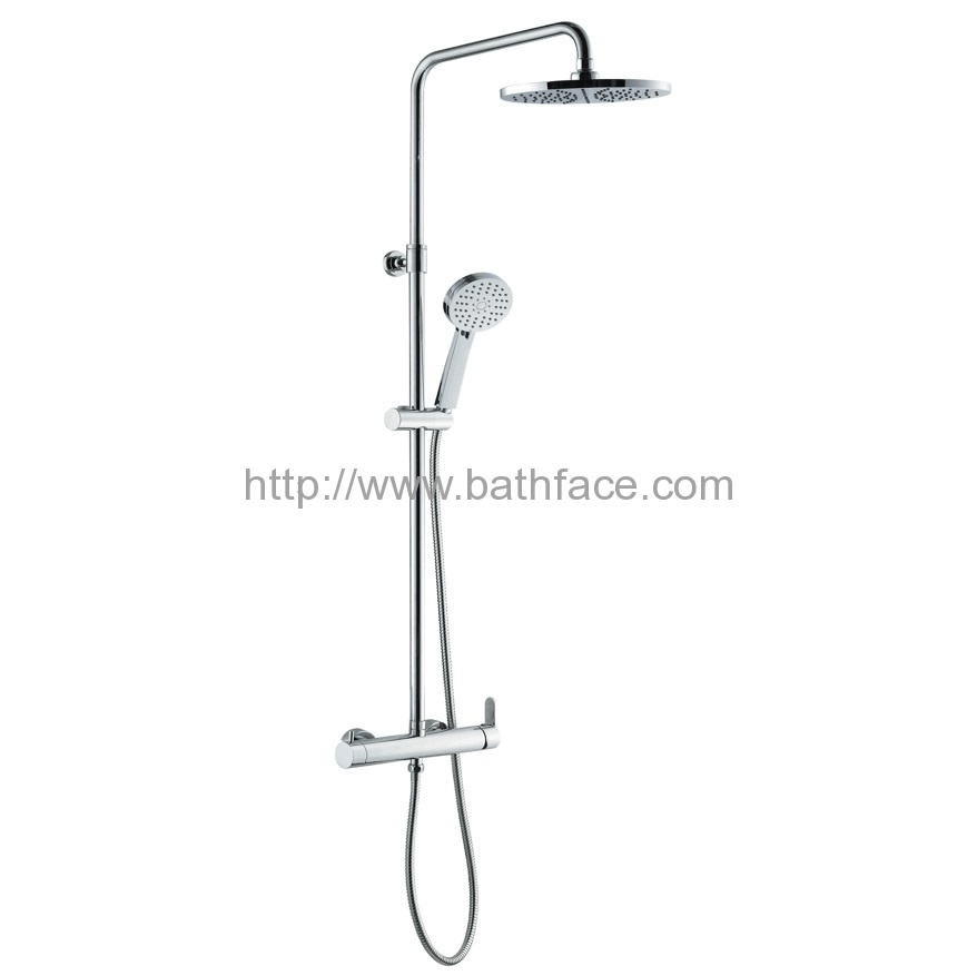 Brass Exposed Valve Shower Pole