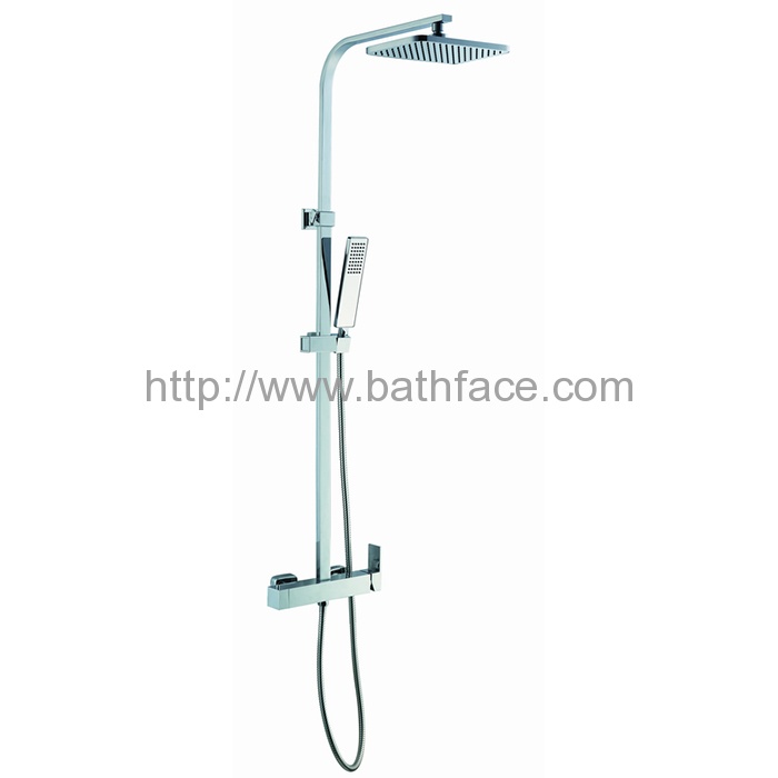 Brass Exposed Valve Shower Column