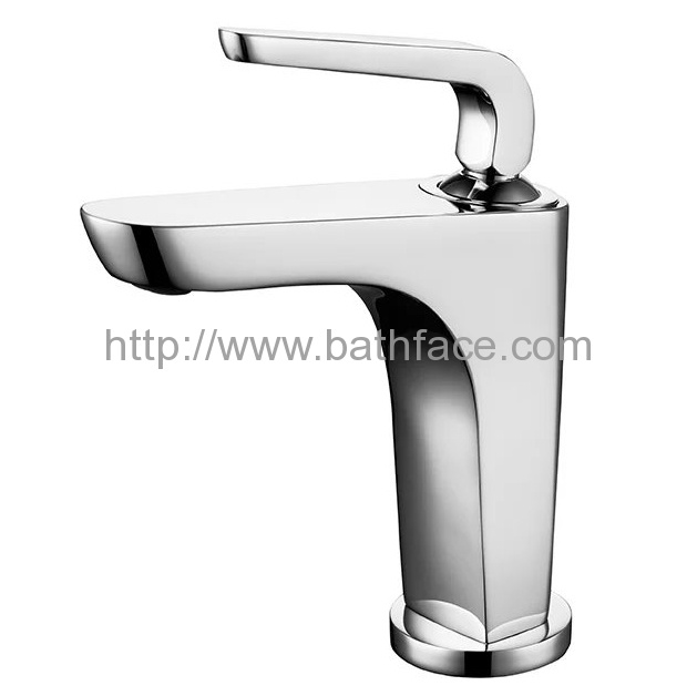 Brass Single Hole Bathroom Basin Tap