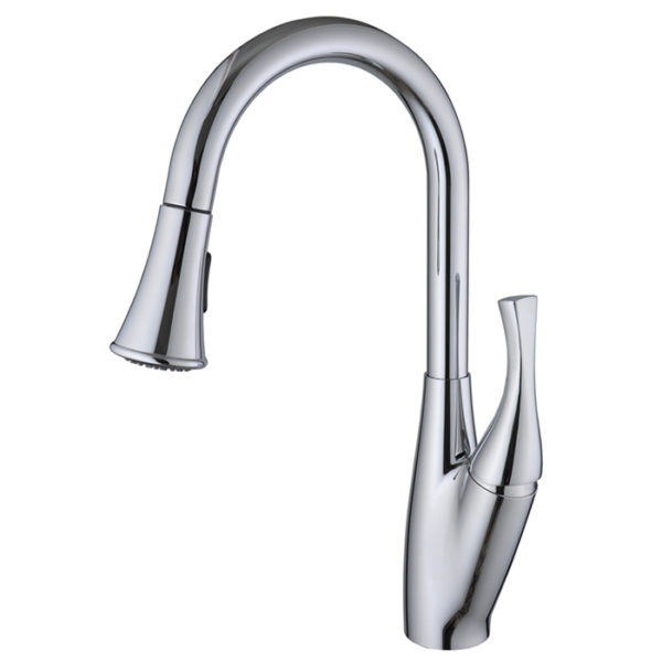 Lead Free Pull Down Spray Kitchen Sink Mixer