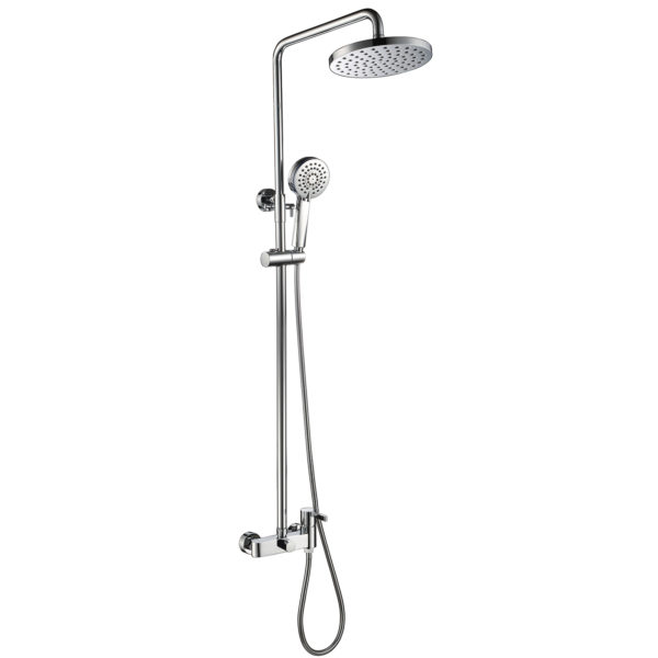 Telescopic Riser Rail Exposed Shower Mixer Valve