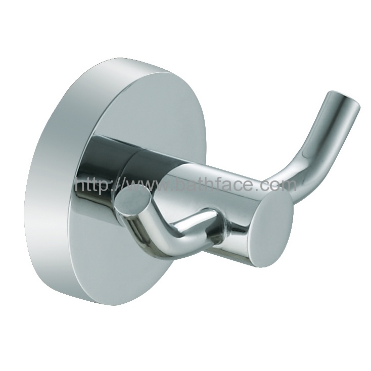 Lavatory 304 Stainless Steel Double Robe Hook