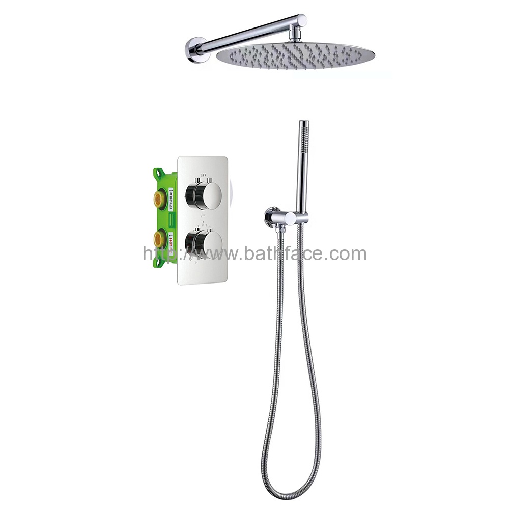 Installation Box Fixed Thermostatic Mixer Shower