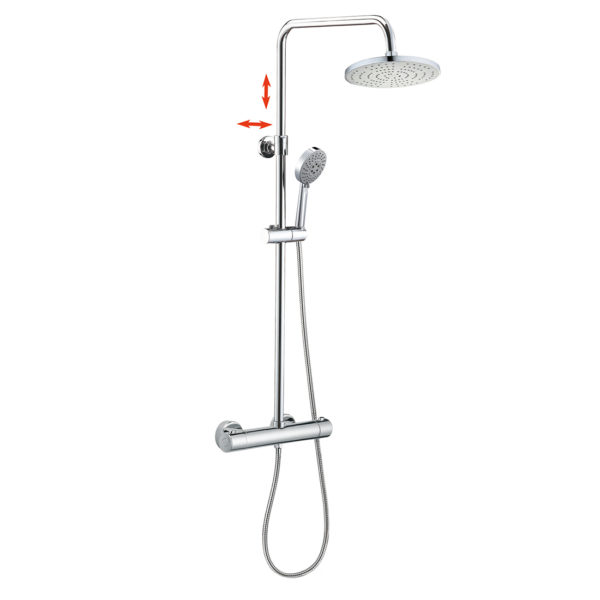 Cool Touch Valve Thermostatic Mixing Shower