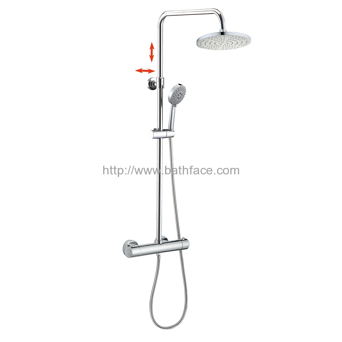 Cool Touch Valve Thermostatic Mixing Shower