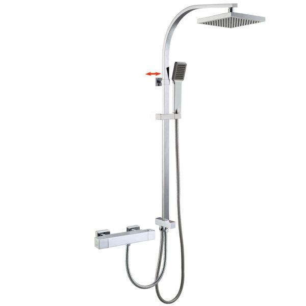 Vernet Cartridge Thermostatic Tap Shower