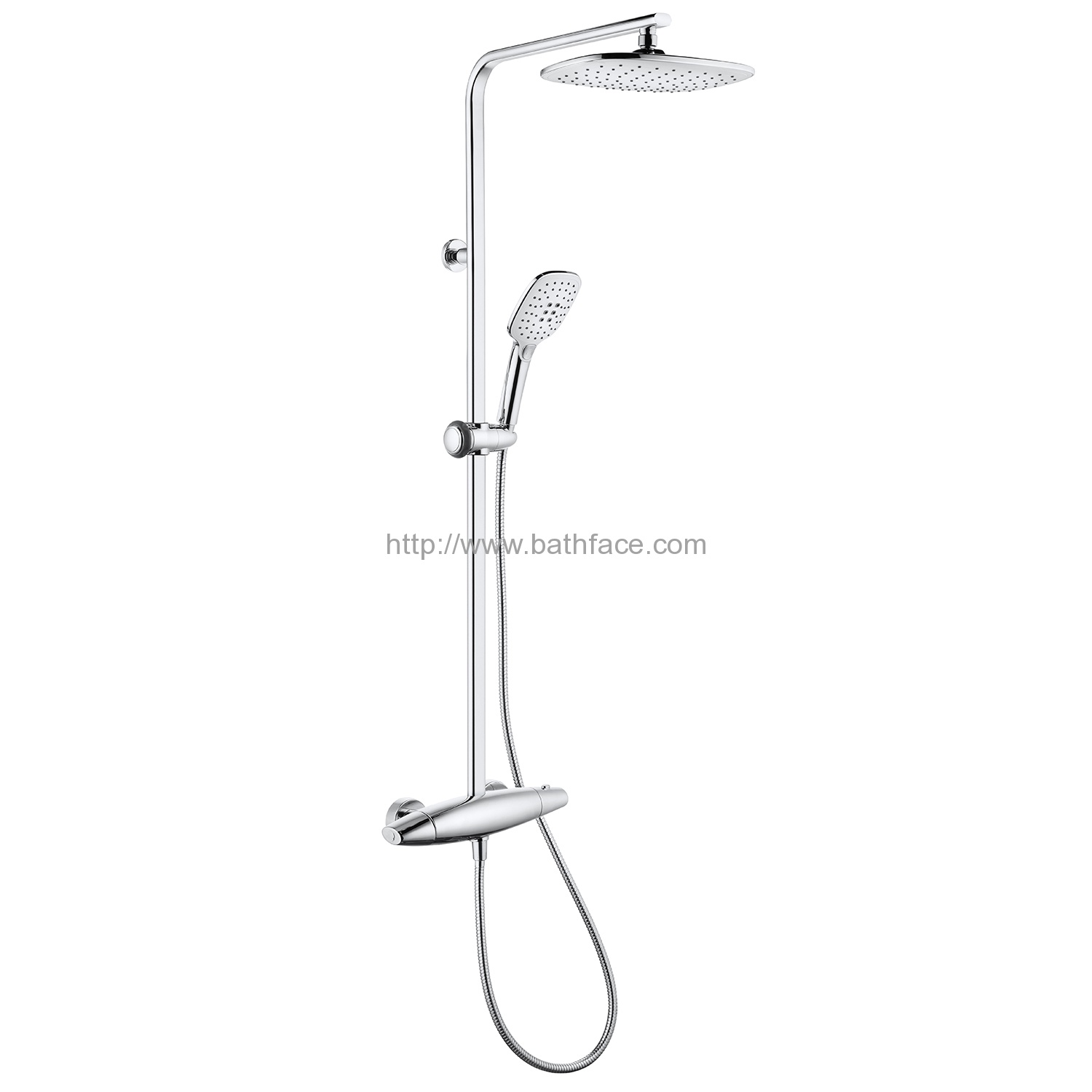 2 Function Thermostatic Mixer Shower