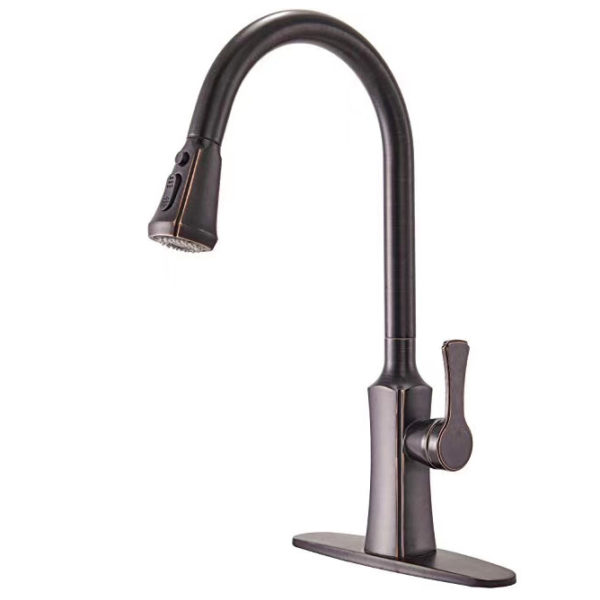 ORB Finish Pull Down Spray Kitchen Tap