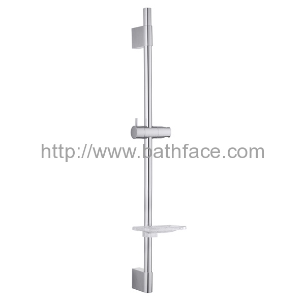 Square Wall Bracket Stainless Steel Shower Rail