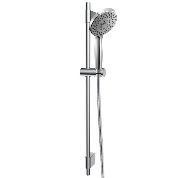 Adjustable Slide Rail Five Function Hand Shower