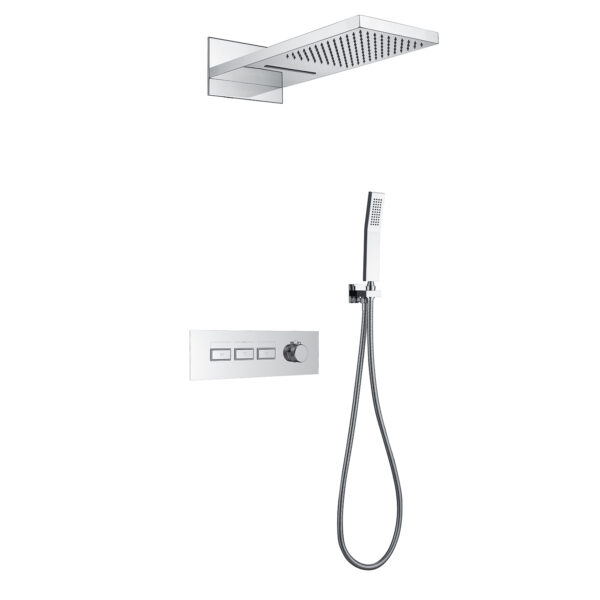 Concealed Showerselect Thermostatic 3 Outlet Mixer Shower