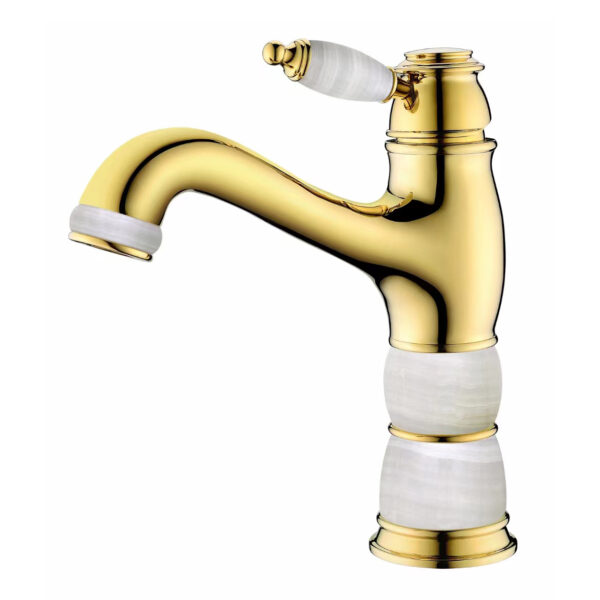 Brass Jade Basin Faucet