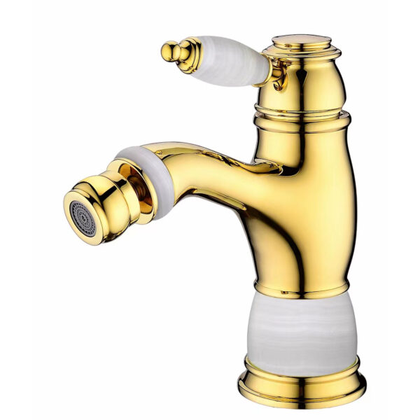 Brass Lavatory Jade Bidet Faucet